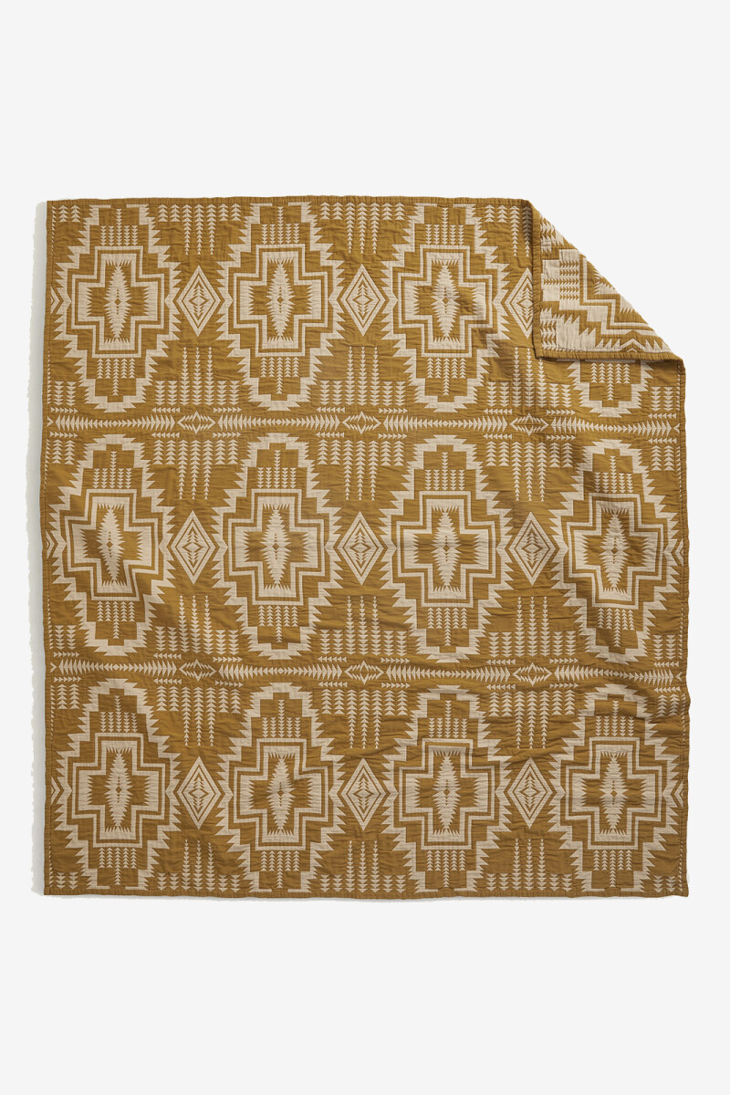 ACOLCHADO MATELASSE Ocre