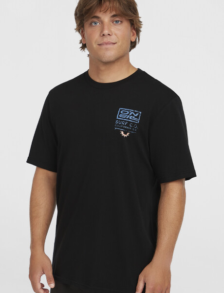 Remera O'Neill Retro Graphic Negro Remera O'Neill Retro Graphic Negro