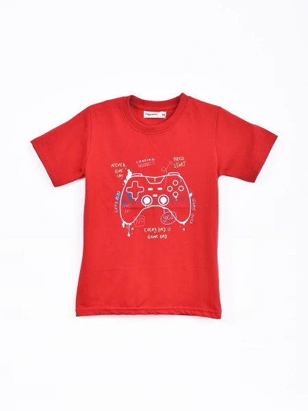 REMERA GAMES ROJO