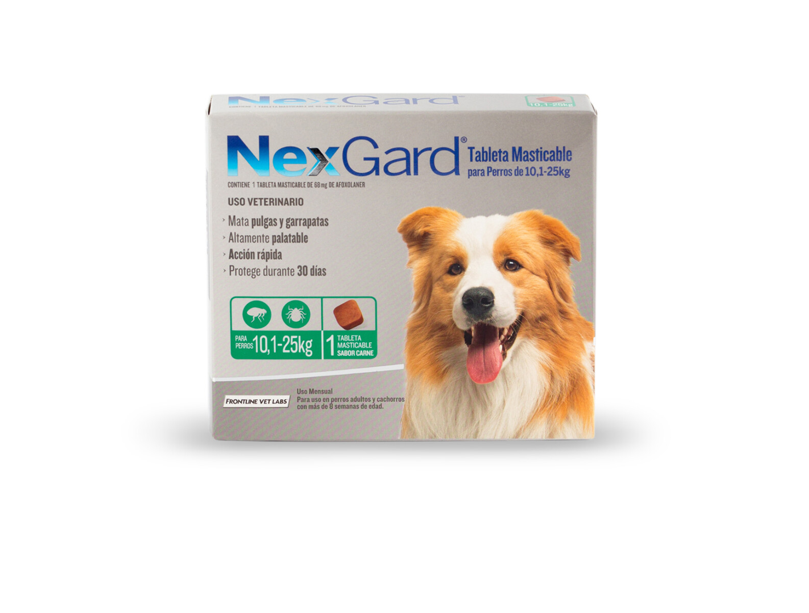 Nexgard 10 a 25kg PACK DE 3 