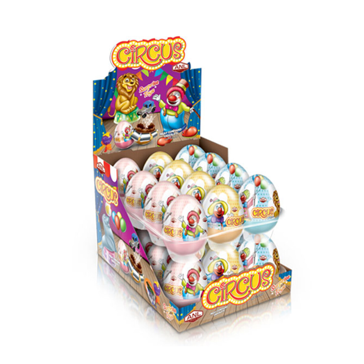 Huevo de Pascua ANL x24 unidades - Circus 