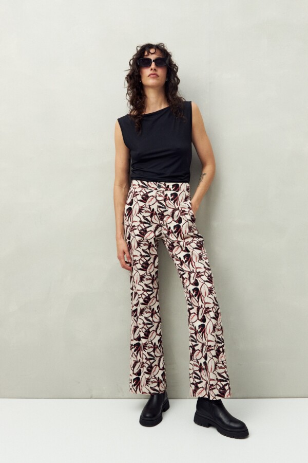 PANTALON BLUR Ladrillo