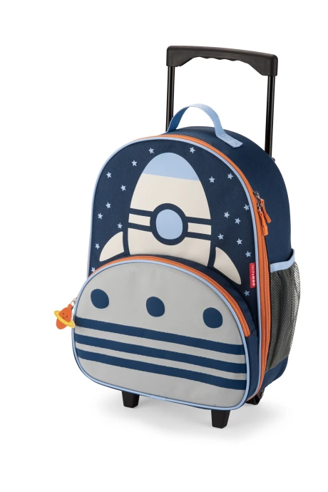 Mochila con rueditas, diseño cohete Mochila con rueditas, diseño cohete