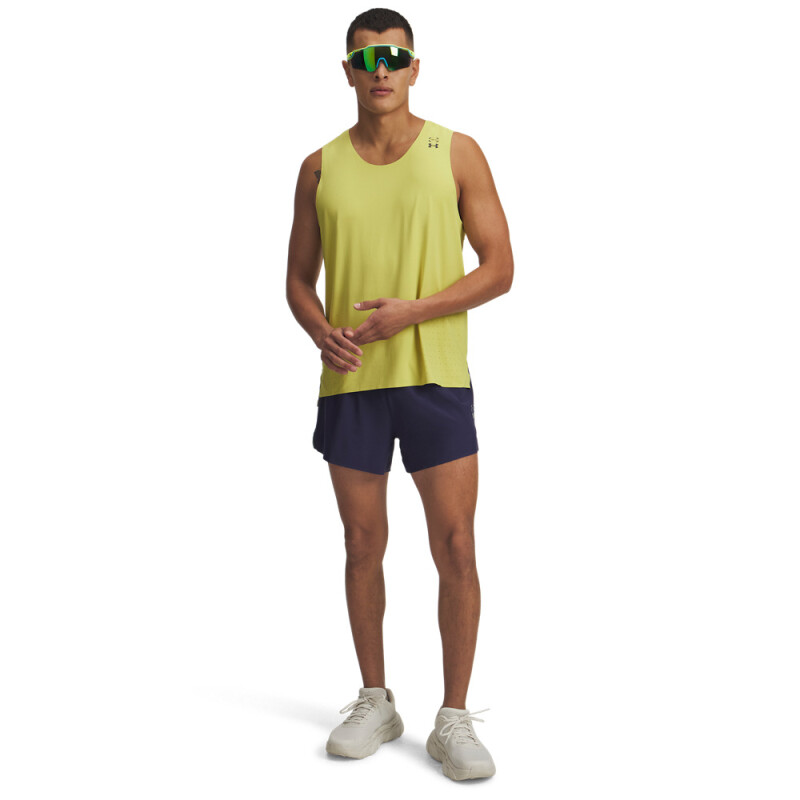 UA Halo Run Short-BLU BLU-403