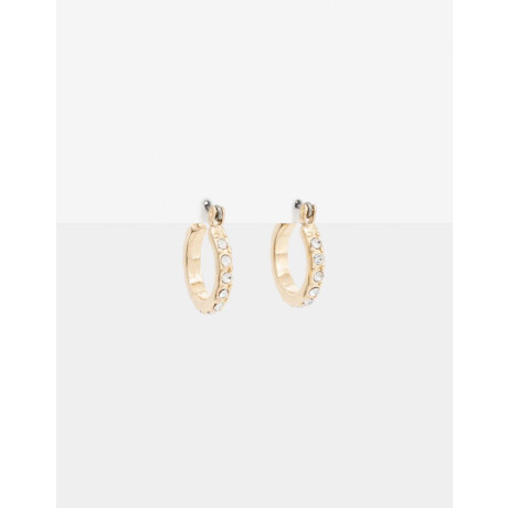 Argollas Con Strass Cristal