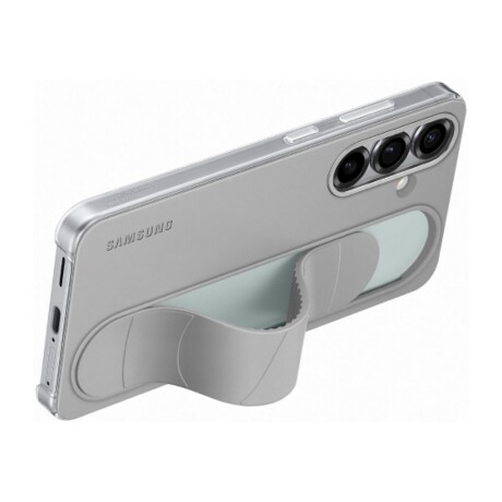 Galaxy S25 Standing Grip Cover Grey