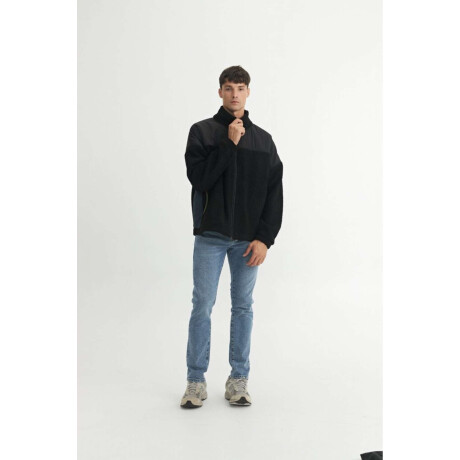 Campera sherpa March Negro