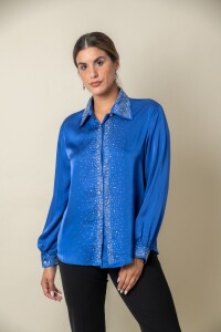 CAMISA MIMOSA Azul francia