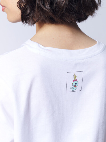 Remera manga corta Stitch