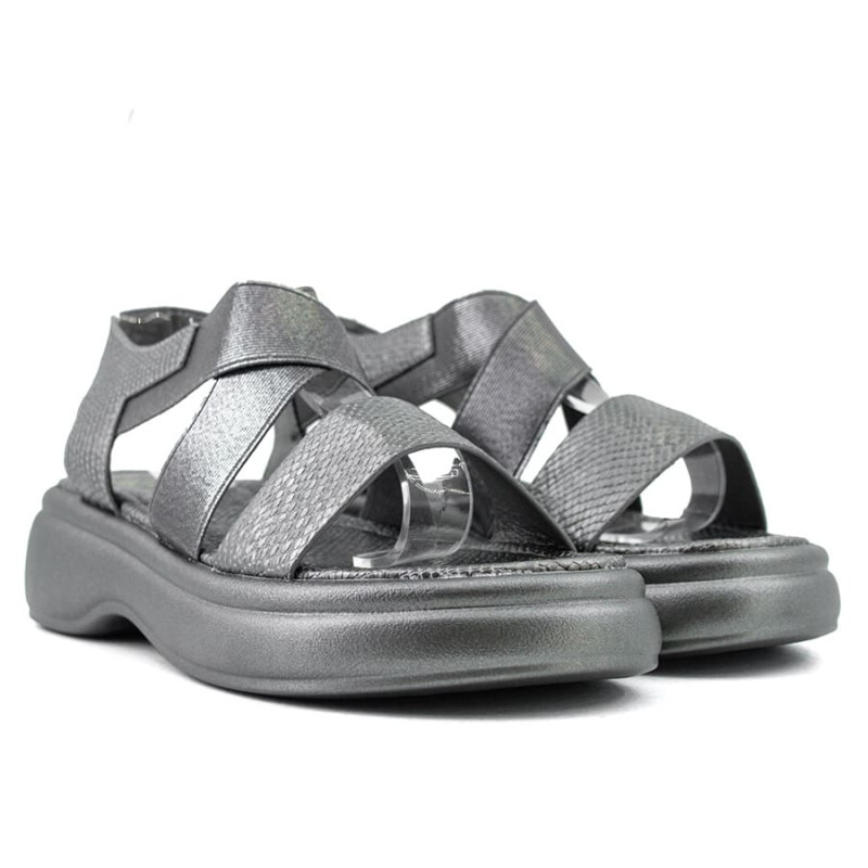 Sandalias Chill Sunday de Mujer - NH01W Plateado-gris