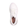 Hazel Faye - Mujer White Duraleather/mesh Trim