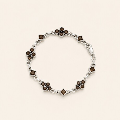 Pulsera Cuarzo Ahumado - Plata 925 Pulsera Cuarzo Ahumado - Plata 925