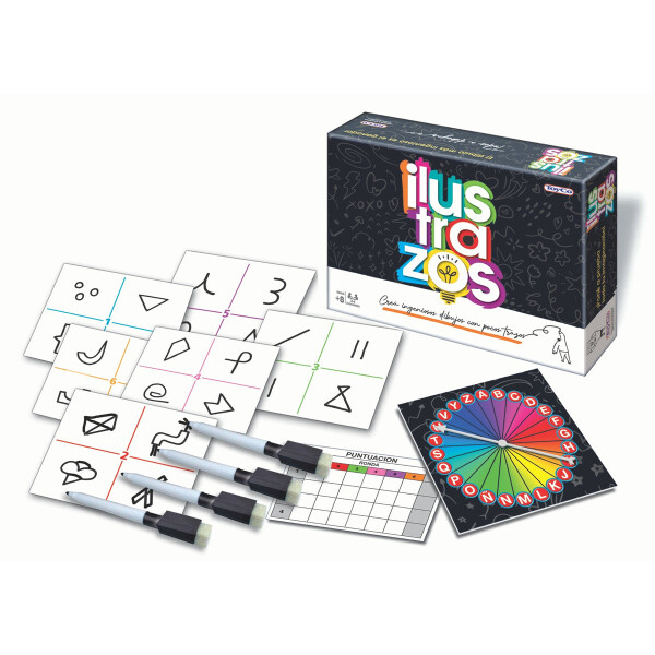 JUEGO DE MESA ILUSTRAZOS CHAU PANTALLA JUEGO DE MESA ILUSTRAZOS CHAU PANTALLA