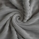 Manta Frazada Polar Suave Invierno 1 plazas Abrigada Gris