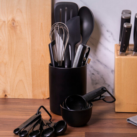 Set de utensilios 15 piezas Negro KitchenAid Set de utensilios 15 piezas Negro KitchenAid