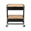 ORG METAL NEGRO/RUE 2 NIV Unica