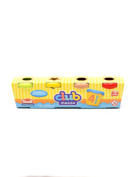 MASAS PACK X4 MIX COLORES MULTICOLOR