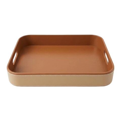 BANDEJA RECT PLAST MARRON GDE Unica