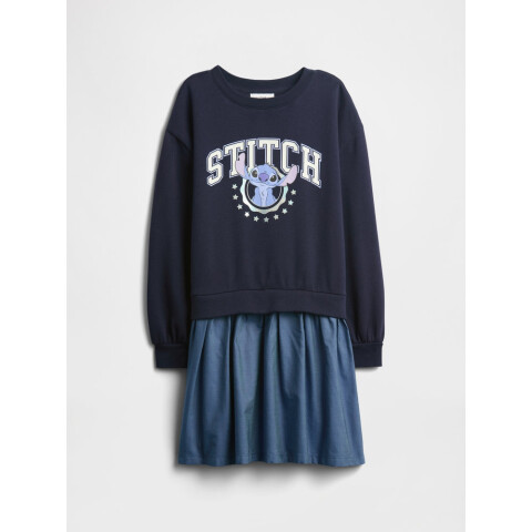 V-DIS STITCH K2W FLC DRESS NAVY UNIFORM