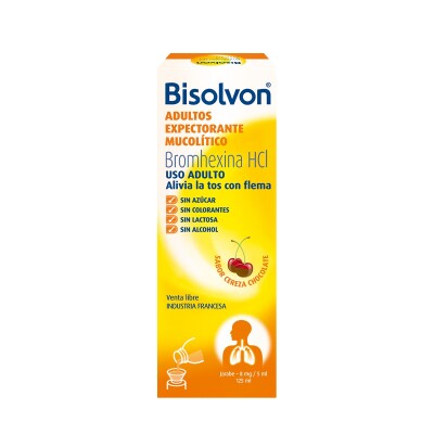 Bisolvon Jarabe Adultos 125 Ml. Bisolvon Jarabe Adultos 125 Ml.