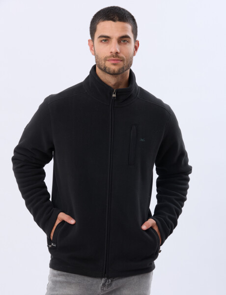 CAMPERA POLAR DE ABRIGO Negro
