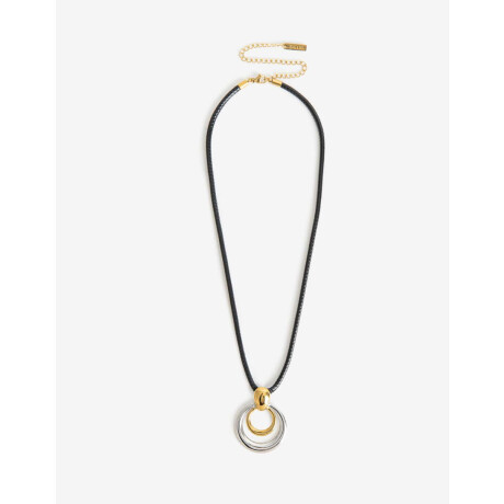 Collares Cortos Metal Dorado