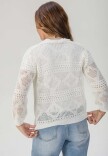 Saco Opalo Blanco