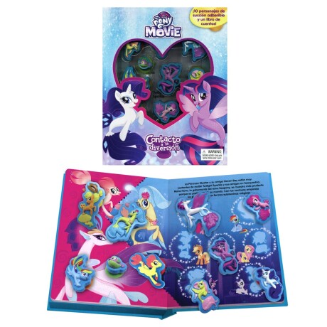 Libro contacto a la diversion My Little Pony tapa dura 001