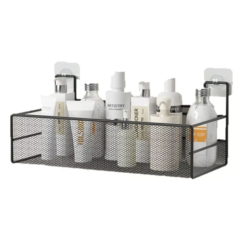 Estante colgante adhesivo G NEGRO