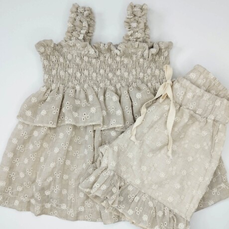 blusa broderie beige blusa broderie beige