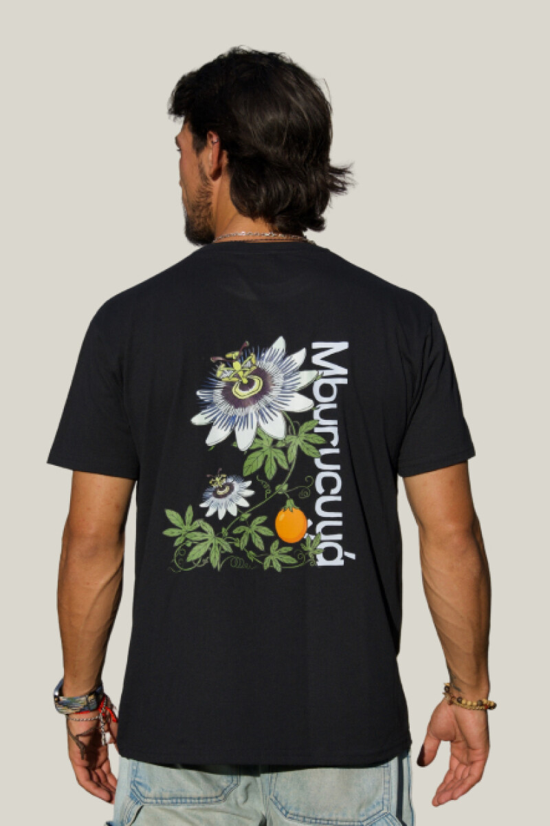 Camiseta Mburucuya Brixton Negra