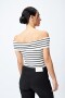 TOP FEDRA Negro/Crudo