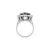 Anillo Oval - Plata 925 - Amatista Imperial y Zirconias AN4775 conpiedra