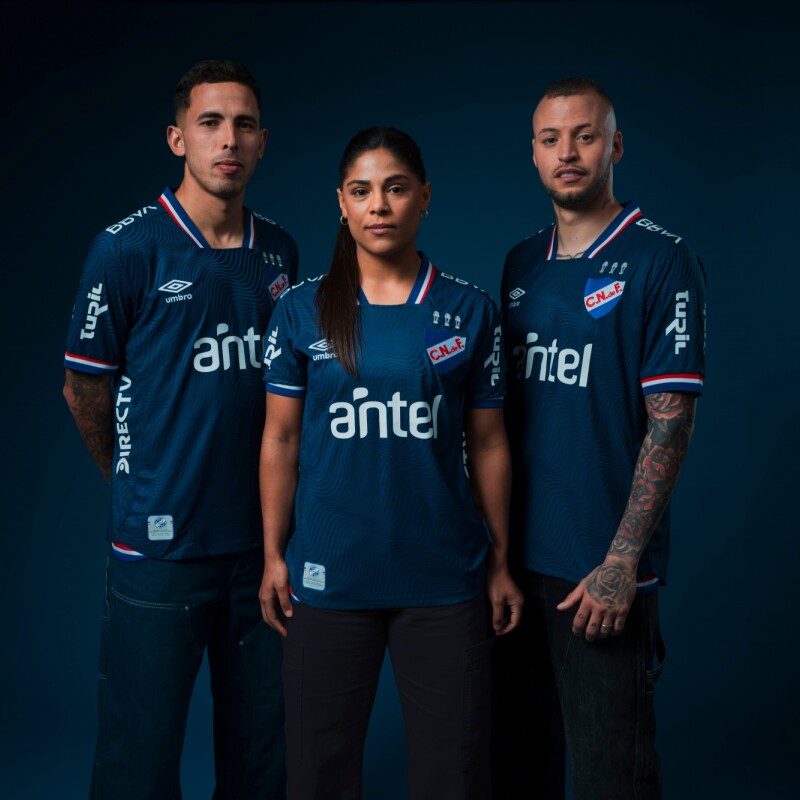 Remera de Juego Nacional Camiseta Alternativa de Hombre Azul