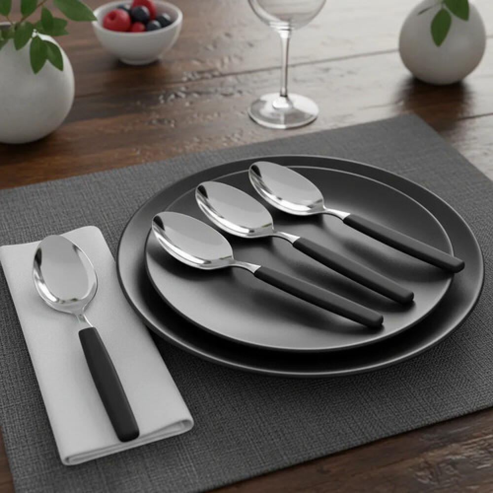 Piemonte Set 3 Cucharas Negro 20320/5 Piemonte Set 3 Cucharas Negro 20320/5