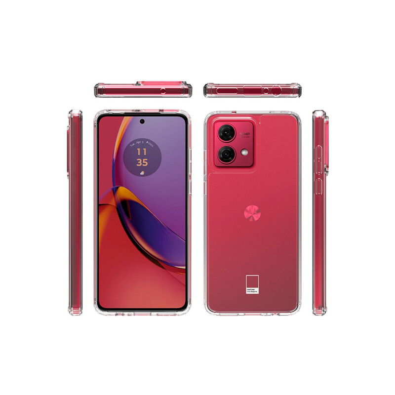 Protector rígido para Motorola Moto G84 transparente Protector Rígido Para Motorola Moto G84 Transparente