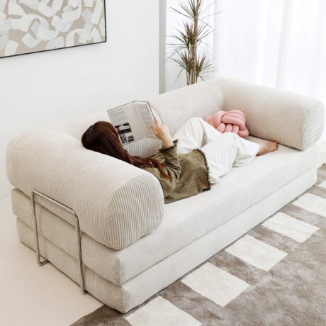 Sillón Cama 3 Cuerpos CloudNest Blanco