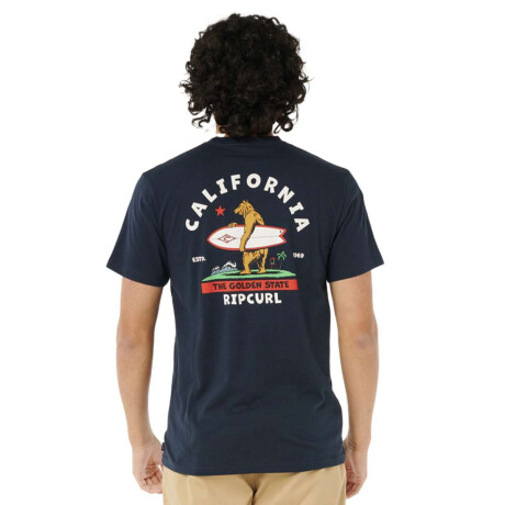 Remera Rip Curl Desti Animals Azul