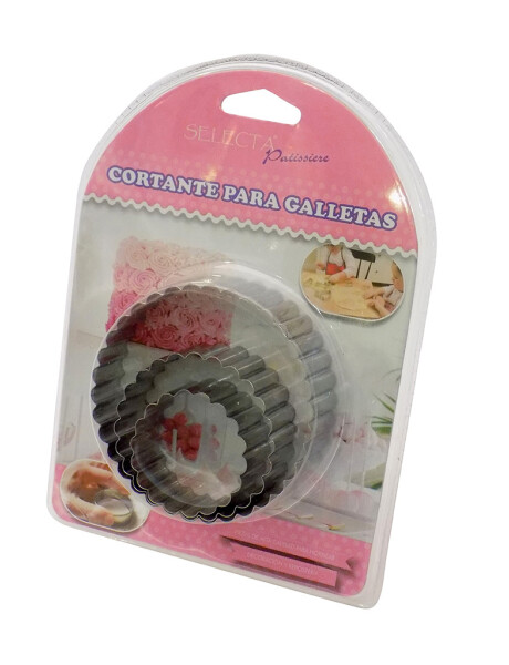 SET 3 PCS CORTANTE P/ GALLETA METAL FORMA CIRCULAR SET 3 PCS CORTANTE P/ GALLETA METAL FORMA CIRCULAR