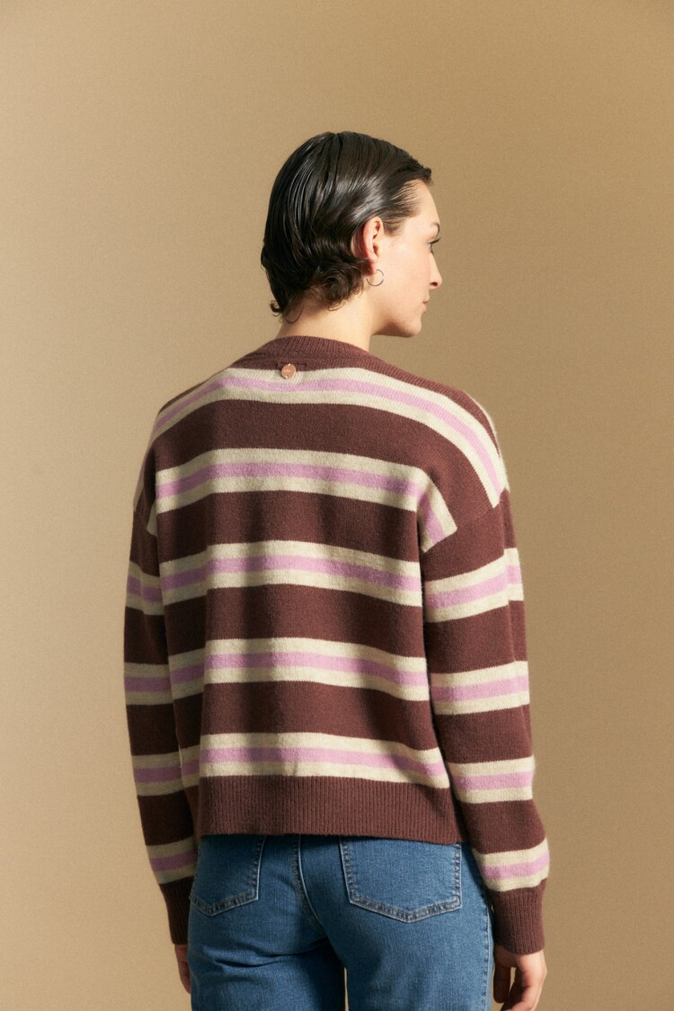 CARDIGAN TRINDADE Chocolate