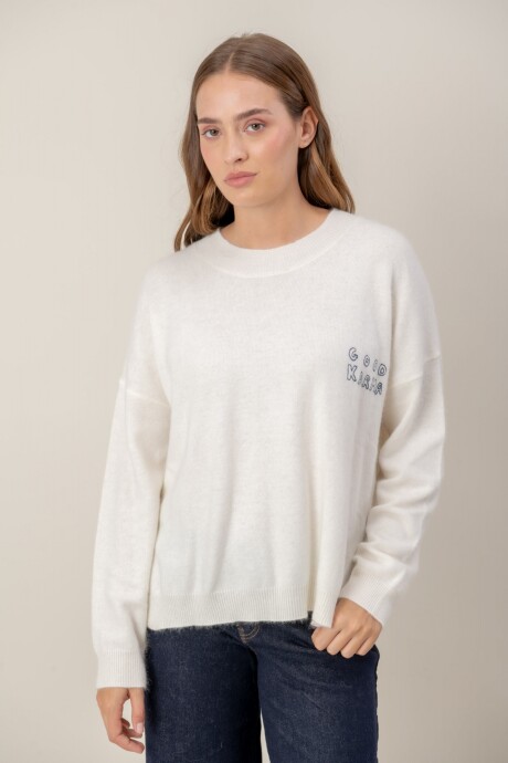 Sweater Visón Crudo