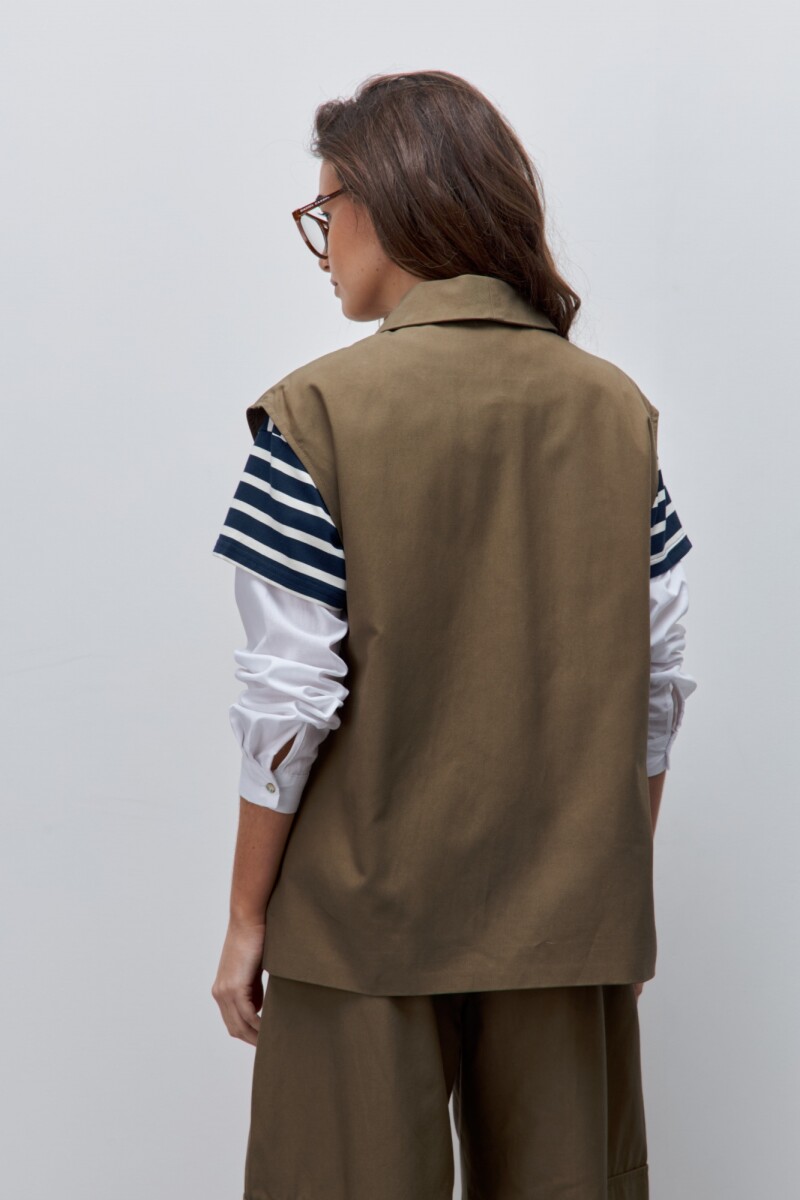 CHALECO AURI Verde Militar