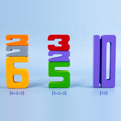 Juego en madera educativo matemática Sc