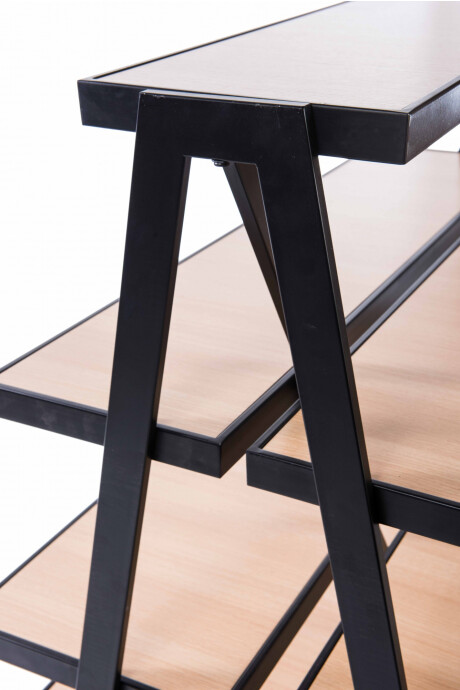 Exhibidor Doble Ropa Doblada - Negro Exhibidor Doble Ropa Doblada - Negro