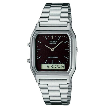 Reloj CASIO RETRO AQ230A-1DMQ Acero Plateado Esfera 30mm 0