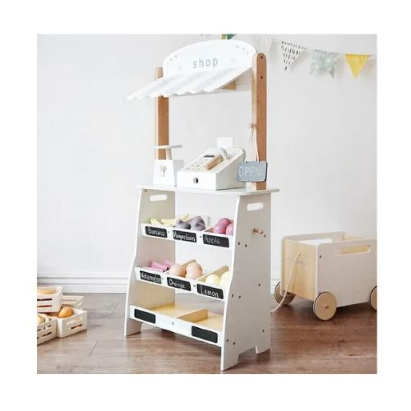 Mercado de frutas en madera Mercado De Frutas En Madera