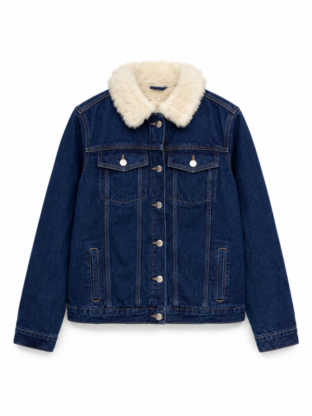 CAMPERA EVA AZUL OSCURO