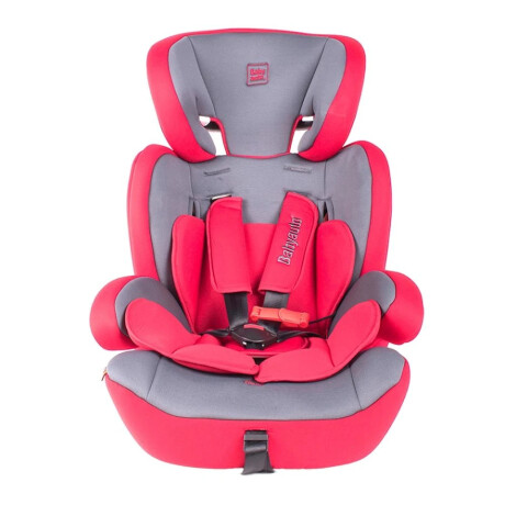 Silla butaca de auto Konar de 9 a 36kg gris y roja