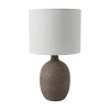 LAMPARA BEIGE/GRIS P/MESA 36X57CM Unica