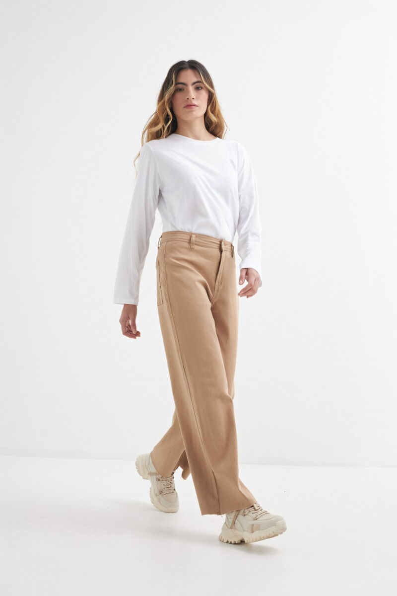 Jean Wide Leg BEIGE